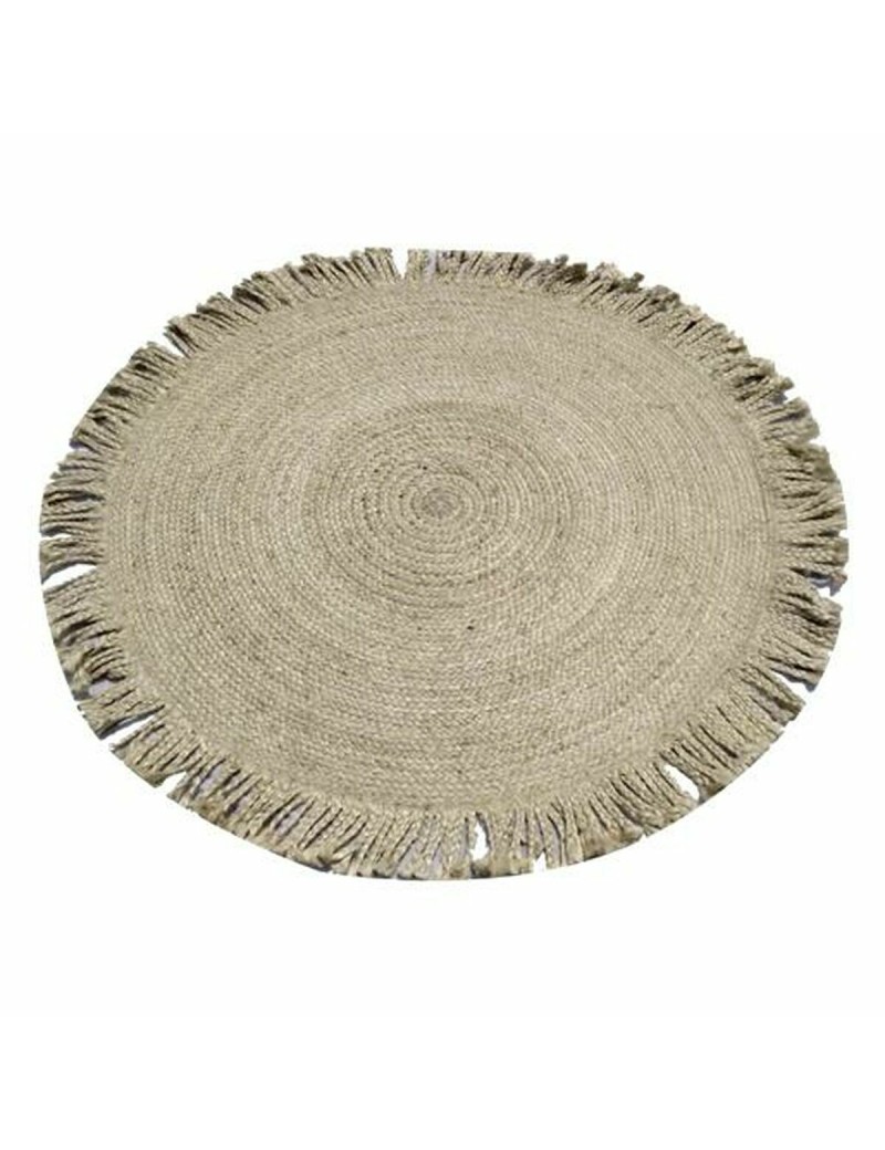 Alfombra DKD Home Decor Natural Jute (200 x 200 x 1,5 cm)