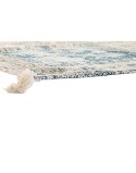 Alfombra DKD Home Decor Acabado envejecido Azul Algodón Árabe (120 x 180 x 1 cm)