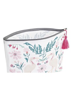 Toilet Bag DKD Home Decor Beige White Multicolour Modern (33 x 8 x 21 cm) (2 Units)