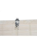 Rollo DKD Home Decor Lackierung Weiß Bambus 120 x 2 x 230 cm