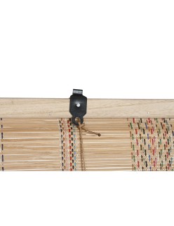 Roller blinds DKD Home Decor Multicolour Bamboo (120 x 2 x 230 cm)