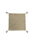 Funda de cojín DKD Home Decor Multicolor Flecos 50 x 1 x 50 cm