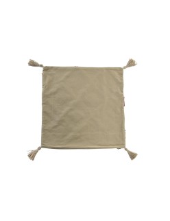 Funda de cojín DKD Home Decor Multicolor Flecos 50 x 1 x 50 cm