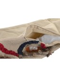 Housse de coussin DKD Home Decor 60 x 1 x 40 cm Multicouleur Frange
