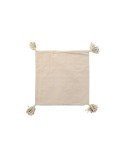 Funda de cojín DKD Home Decor Multicolor Flecos 50 x 1 x 50 cm