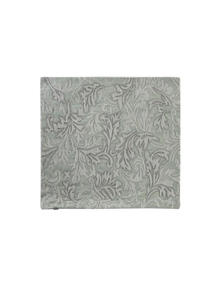 Funda de cojín DKD Home Decor Floral Verde 50 x 1 x 50 cm