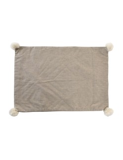 Funda de cojín DKD Home Decor 60 x 1 x 40 cm Gris