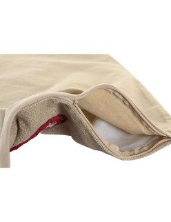 Housse de coussin DKD Home Decor Multicouleur Frange 50 x 1 x 50 cm