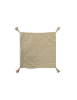 Funda de cojín DKD Home Decor Multicolor Flecos 50 x 1 x 50 cm