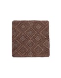 Funda de cojín DKD Home Decor Marrón Rombos 50 x 1 x 50 cm
