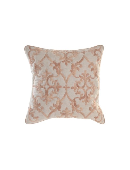 Cushion DKD Home Decor 50 x 15 x 50 cm Beige Pink Aluminium Traditional 50 x 1 x 50 cm Cushion DKD Home Decor 50 x 15 x 50 cm Beige Pink Aluminium Traditional 50 x 1 x 50 cm