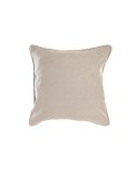 Cushion DKD Home Decor 50 x 15 x 50 cm Beige Pink Aluminium Traditional 50 x 1 x 50 cm