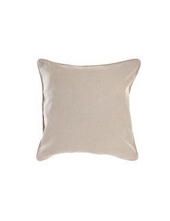 Cushion DKD Home Decor 50 x 15 x 50 cm Beige Pink Aluminium Traditional 50 x 1 x 50 cm