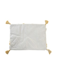 Cushion cover DKD Home Decor 60 x 1 x 40 cm Yellow