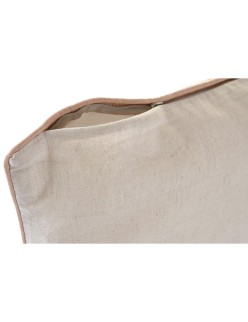 Cushion DKD Home Decor 60 x 15 x 40 cm 60 x 1 x 40 cm Beige Aluminium Traditional
