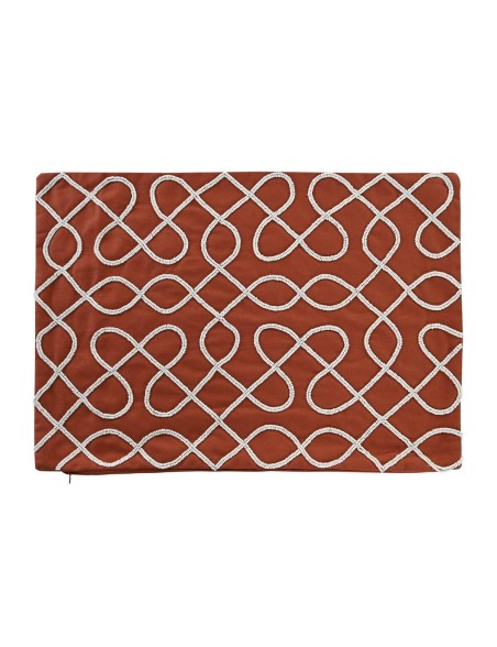 Cushion cover DKD Home Decor 60 x 1 x 40 cm Terracotta