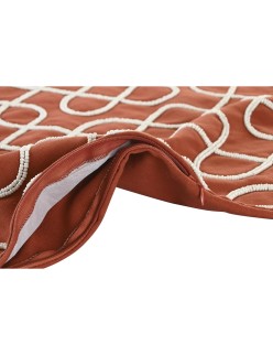 Cushion cover DKD Home Decor 60 x 1 x 40 cm Terracotta