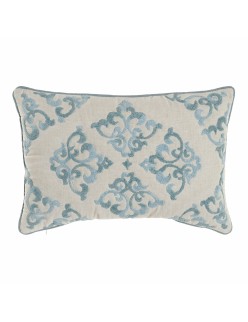 Cushion cover DKD Home Decor 60 x 1 x 40 cm Blue Traditional