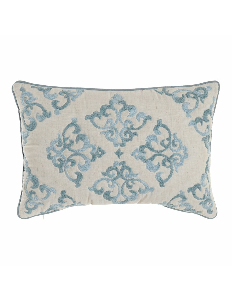 Cushion cover DKD Home Decor 60 x 1 x 40 cm Blue Traditional