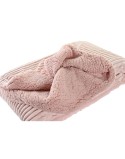 Manta DKD Home Decor 150 x 200 x 2 cm Rosa Escandinavo