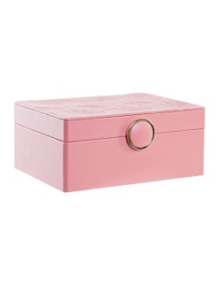 Caja-Joyero DKD Home Decor Rosa Madera MDF 17 x 13 x 8,5 cm