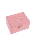 Boîte à bijoux DKD Home Decor Rose Bois MDF 23 x 17 x 10 cm