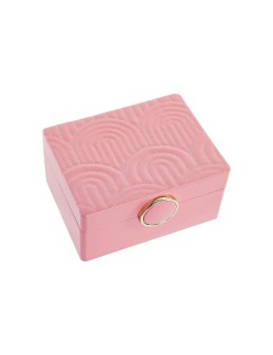 Boîte à bijoux DKD Home Decor Rose Bois MDF 23 x 17 x 10 cm