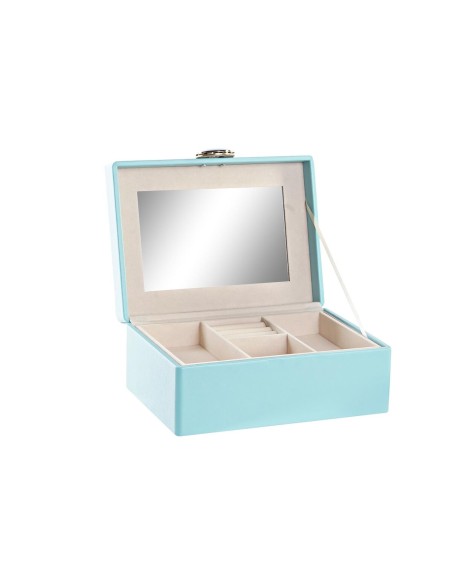Boîte à bijoux DKD Home Decor Vert Bois MDF 17 x 13 x 8,5 cm Boîte à bijoux DKD Home Decor Vert Bois MDF 17 x 13 x 8,5 cm