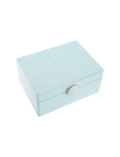 Box-Schmuckkästchen DKD Home Decor grün Holz MDF 17 x 13 x 8,5 cm
