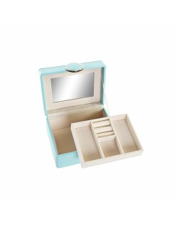 Boîte à bijoux DKD Home Decor Vert Bois MDF 23 x 17 x 10 cm