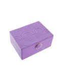 Boîte à bijoux DKD Home Decor Lila Bois MDF 17 x 13 x 8,5 cm