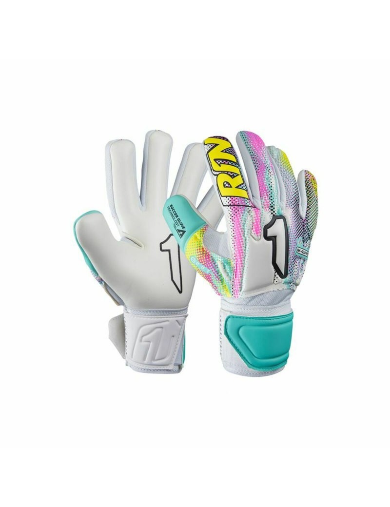 Torwarthandschuhe Rinat Asimetrik Stellar Semi Weiß