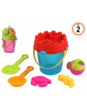 Beach Bucket Multicolour 29 x 18 cm