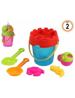 Beach Bucket Multicolour 29 x 18 cm