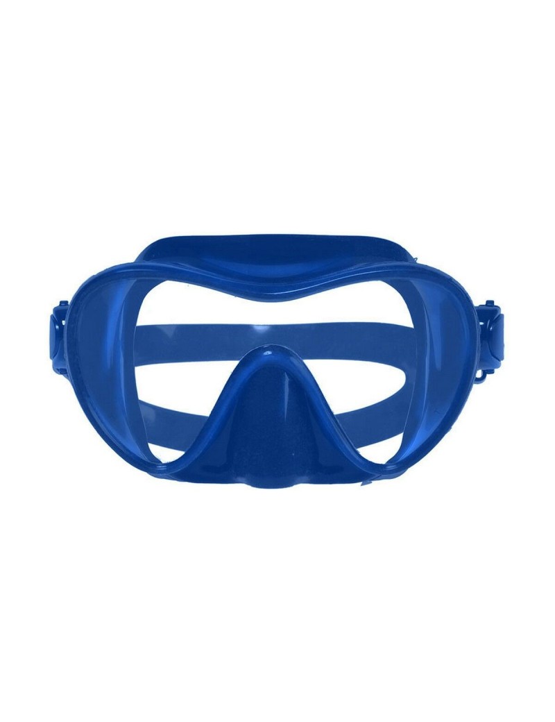 Maschera da Immersione Azzurro Silicone Adulti