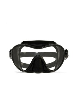 Maschera da Immersione Nero Silicone Adulti