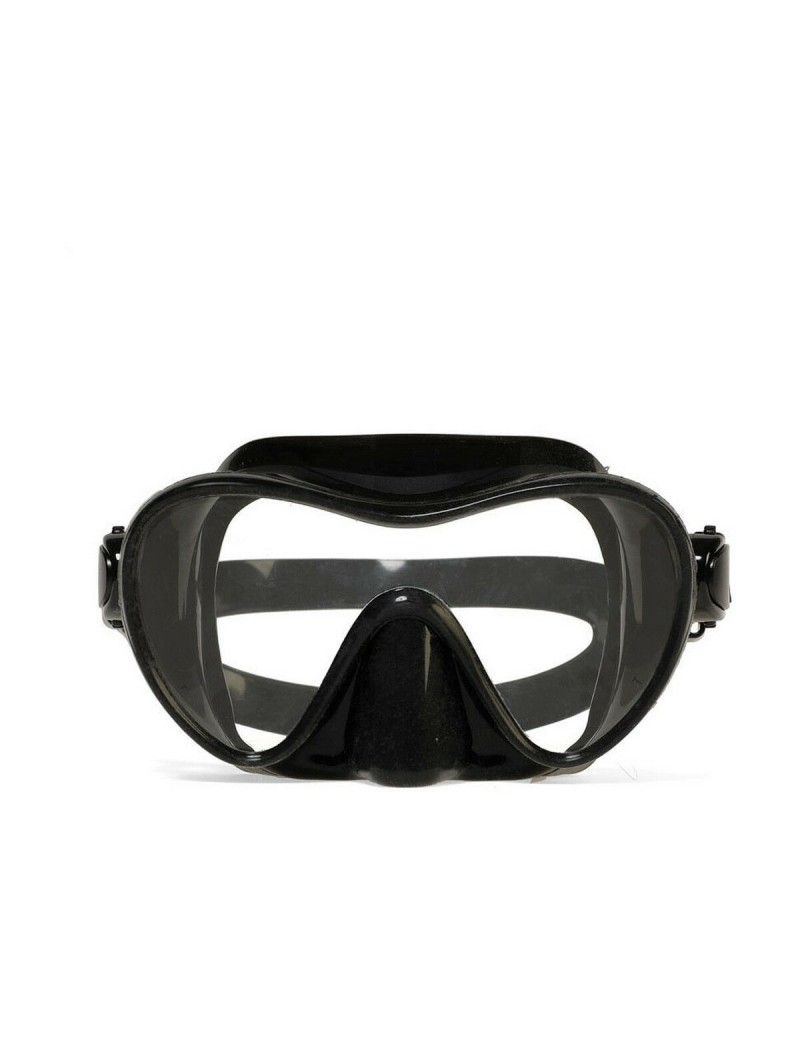 Maschera da Immersione Nero Silicone Adulti