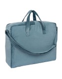 Suitcase Safta Leaves Turquoise (50 x 40 x 14 cm)