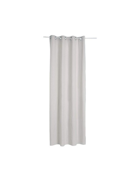 Curtain Atmosphera Panama Beige Polyester (260 x 140 cm)