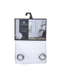 Curtain Atmosphera Tropical Polyester White (140 x 240 cm)