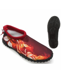 Slippers Fire Red