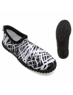 Slippers Lines White/Black