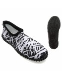 Slippers Lines White/Black