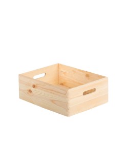 Mehrzweckbox Astigarraga CBS403023 natürlich Kiefer (40 x 30 x 14 cm)