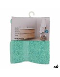Serviette de toilette Berilo 5312 Turquoise 80 % coton 20 % Polyester 50 x 90 cm (6 Unités)