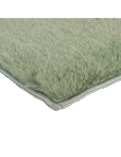 Alfombra Poliéster Verde (90 x 0,25 x 60 cm)