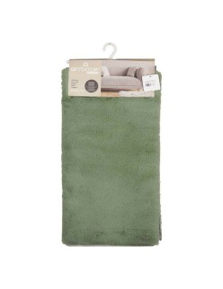 Alfombra Poliéster Verde (90 x 0,25 x 60 cm)