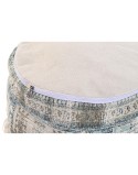Cushion DKD Home Decor Floor Beige Blue Brown 40 x 40 x 40 cm Arab Fringe