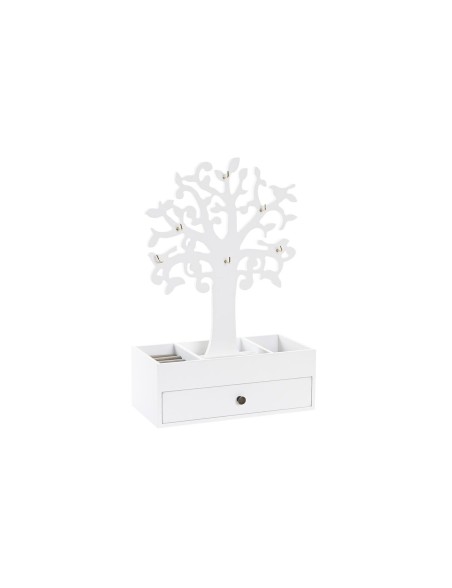 Boîte à bijoux DKD Home Decor Blanc Bois MDF (24 x 12 x 36 cm) Boîte à bijoux DKD Home Decor Blanc Bois MDF (24 x 12 x 36 cm)