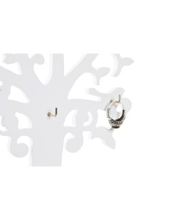 Boîte à bijoux DKD Home Decor Blanc Bois MDF (24 x 12 x 36 cm)